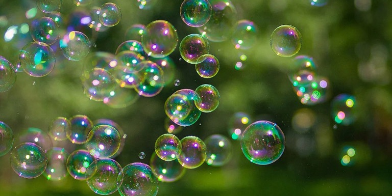 мыльные пузыри