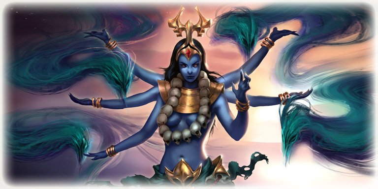 Богиня Кали Шива Шакти